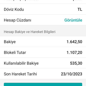 Garanti BBVA Yatırım Yatırım Hesabı Bloke