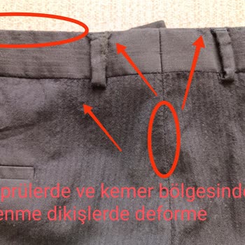 Pierre Cardin Giyim Takım Elbisenin Bozulması