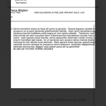 Parama Ve Ürünüme El Koyan Emsan