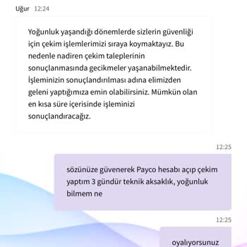 Onwin Bahaneleri İle Para Yatırmıyor