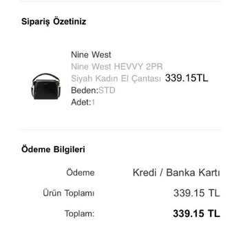 Nine West Çantam Kullanılmaz Hale Geldi
