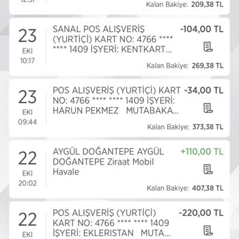 Kentkart Bakiye Yüklenmiyor