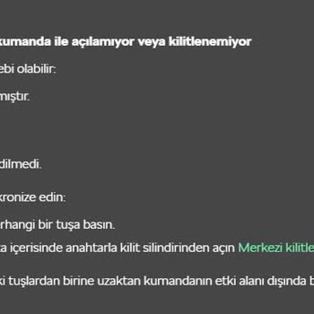 Skoda Anahtar Pil Sorunu (Skoda Pişmanlıktır)