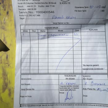 Siemens Ev Aletleri Buzdolabı Değişimi Talebi