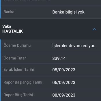 SSK Rapor Parası Ödenmedi