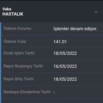 SSK Rapor Parası Ödenmedi