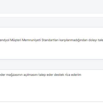 Trendyol Satıcı Hesabım Haksız Yere Kapandı