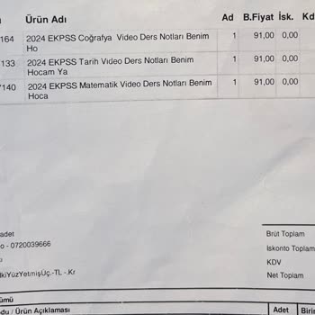 Benim Hocam Yayınevi Yanlış Gönderi Ve Kötü Hizmetler...