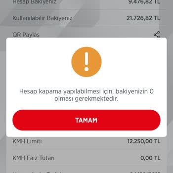 Ziraat Bankası Ziraat Bankacılık Hesap Kapatma