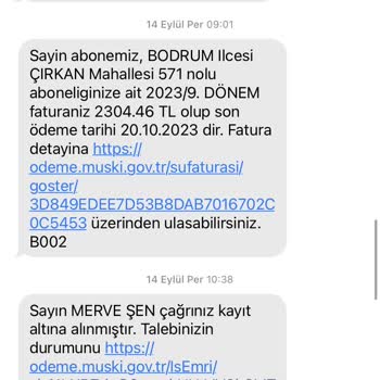 MUSKİ Fazla Su Faturası Çıkarttı Şikayetlerim Görmezden Gelindi
