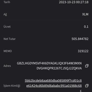 Paribu XLM Transferimi Yatırmıyor