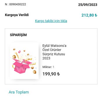 Watsons Mağazaya Teslim Ürün Alınamaması Sonucu İadesi Yapılması Gerek