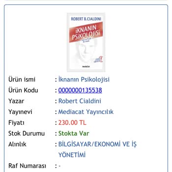 D&R Kütahya Personelinin Vizyonsuzluğu