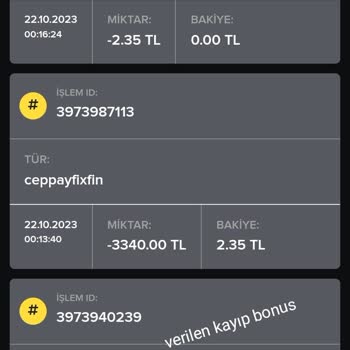 Betturkey Bonusumu Kayıp Vermediler
