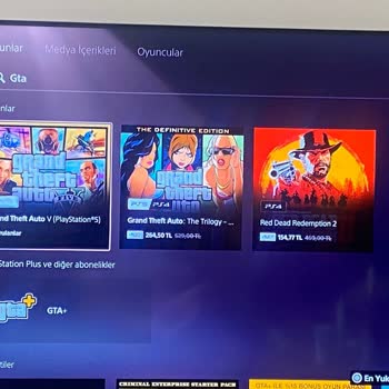 PlayStation 5 GTA V / Online Hatası - Para İadesi