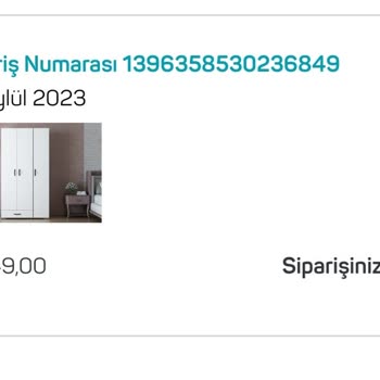 A101 Sipariş Durumu Hakkında