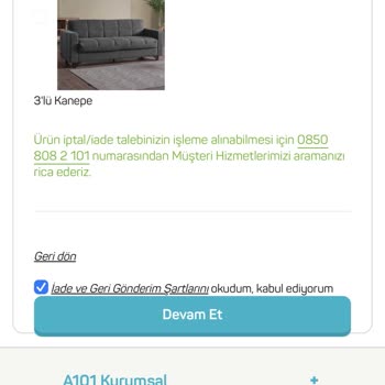 Evdemo Lojistik Evdemo - A101 Teslim Sorunu