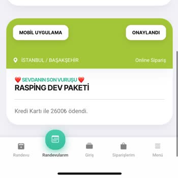 Dilan Polat Estetik Rasping Paket Ücret İade
