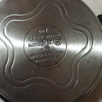 Korkmaz Mutfak Eşyaları  Düdüklü Tencere Lastik Bulamama