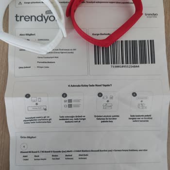 Trendyol Eksik Malzeme Gönderdiler Ve Mesaj'lara Cevap Vermiyorlar