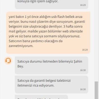 Trendyol Arızalı Ürün İçin Garanti Belgesi Temin Edilememesi