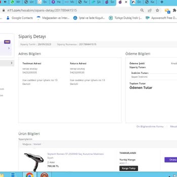 N11 Eksik Gelen Ürünü Video İle Belgelediğim Halde Kabul Etmiyor