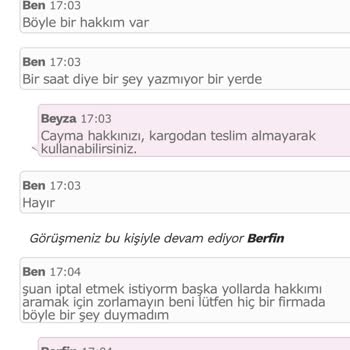 Penti Sitesinden Aldım Hazırlanma Aşamasında Değil Ama İptal Olmuyor