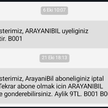 Türk Telekom Bimcell Arayanı Bil Aboneliğimi Sebepsiz İptal Etti