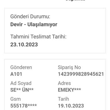 Bir Günde Kargo Kargom 5 Gündür Teslim Edilmiyor
