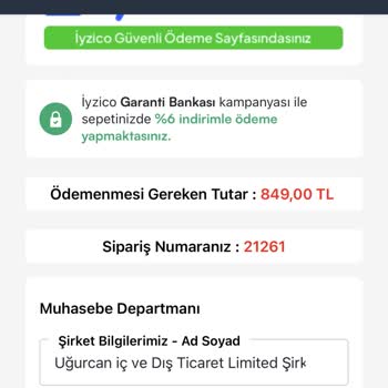 Uygun Fırsatlar (Instagram: Uygunfirsatlarcom) Ürün Ödemesi Yaptım Ulaşamıyorum