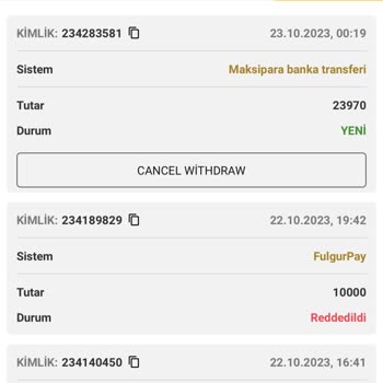 Betyap Sitesi Paramı Yatırmıyor!
