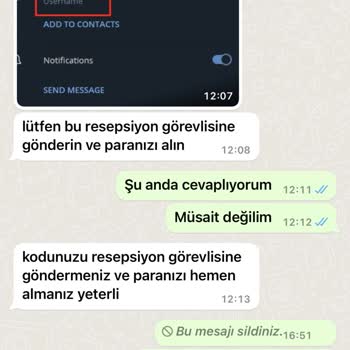 WhatsApp Hesap Bilgilerime El Konulması