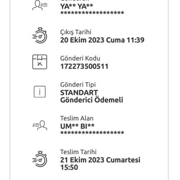 Yurtiçi Kargo Kargomun Yanlış Teslimatı!
