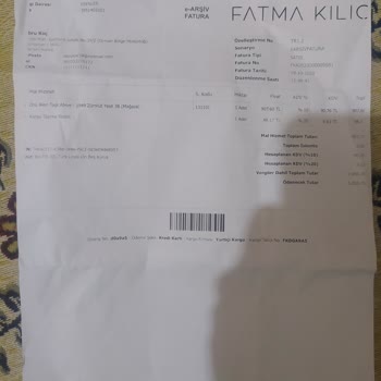 Fatma Kılıç Butik Hatalı Ürün Gönderdiler Değişim Veya İade Yapılmadı