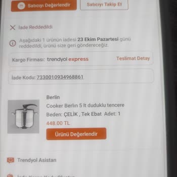 Trendyol Berlin Düdüklü Tencere