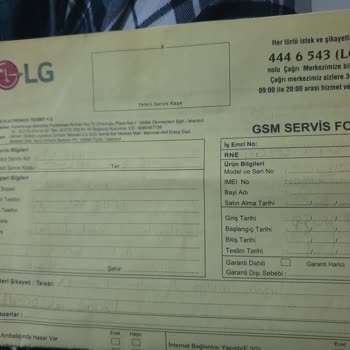 LG Ekran Arızası Tekrar Tekrar
