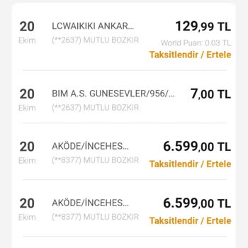 İncehesap Hatalı 2 Defa Ödeme Sonucu 2 Defa Çekilen Para İade Alamadım