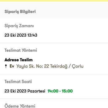 Şok Marketler Siparişim Teslim Edilmedi