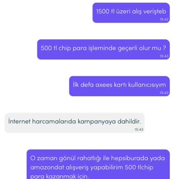 Akbank Axess Kartın Müşteri Mağduriyeti Ve Chip Para Vermek İstememesi