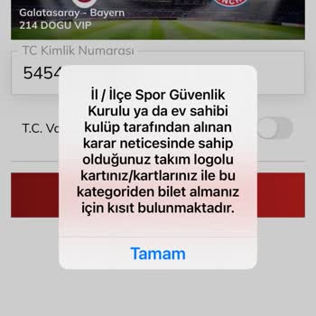 Passolig Kombine Transferi İçin Problemler