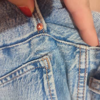 Bershka Kot Pantolon Yırtığı