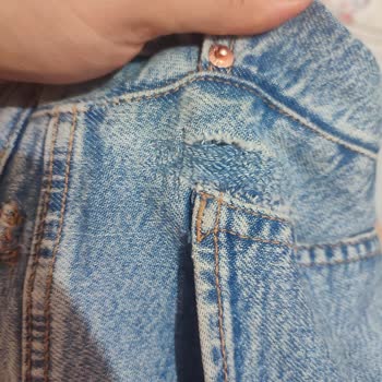Bershka Kot Pantolon Yırtığı