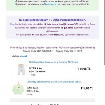 Ebebek Ne Ürünümü Gönderiyor Ne Paramı İade Ediyor