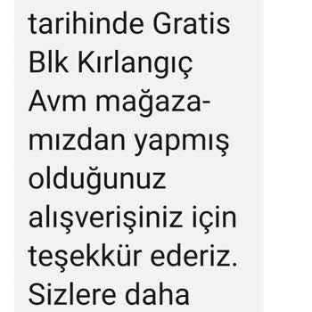 Gratis Kartımla Bilgim Dışında Alışveriş