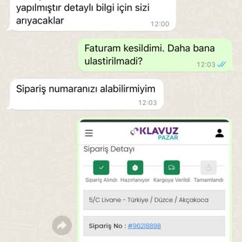 Klavuz Pazar Akakce.com Güvencesiyle Verdiğim Siparişte Yaşadığım Sorunlar
