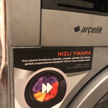 Arçelik Çamaşır Makinesinin Dış Yüzeyinde Kararma Olması