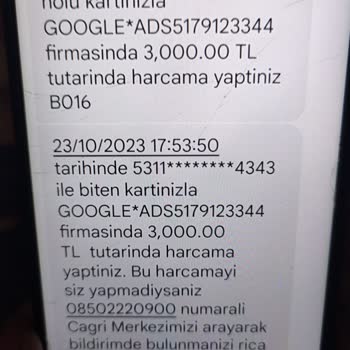 Google AdSense Kartımdan İzinsiz Para Çekmiş