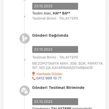 MNG Kargo Ürünüm Başkasına Verildi