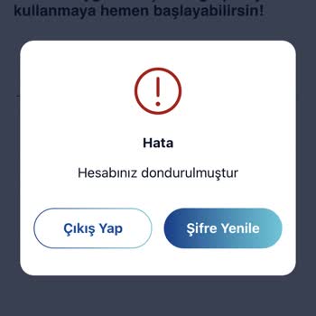Hesap Donduruldu Paycell Tarafından