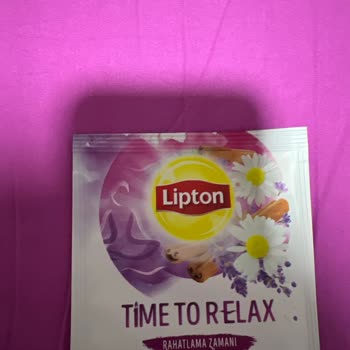 Lipton Çayımın İçinde Paket Var Ama Kendisi Yok